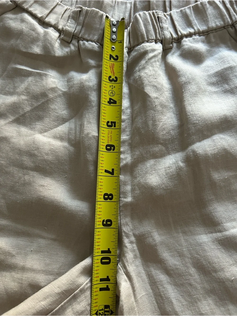 NWT Quince 100% European Linen Pants in Driftwood